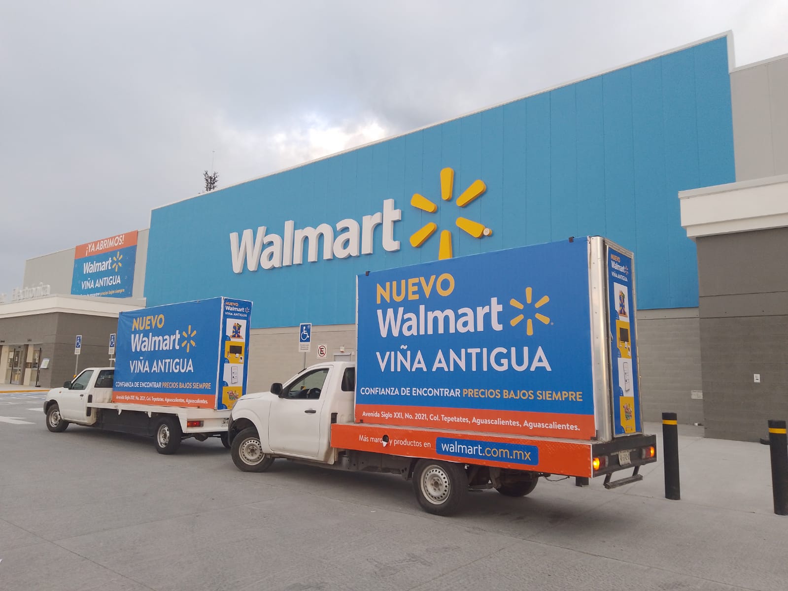 Vallas móviles en Aguascalientes